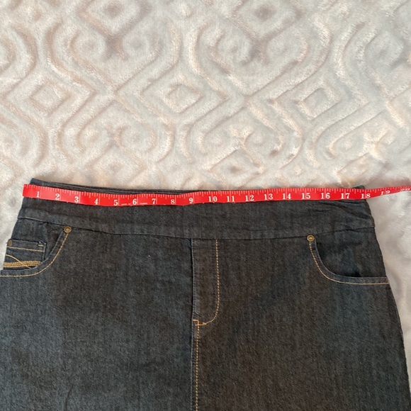 Reitmans Jeans Demin Skort Plus 14 - Picture 4 of 6